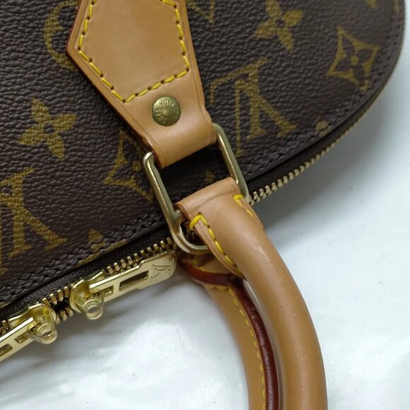 Louis Vuitton Alma Brown Monogram Hand Bag mon731-100625 - Picture 6 of 16